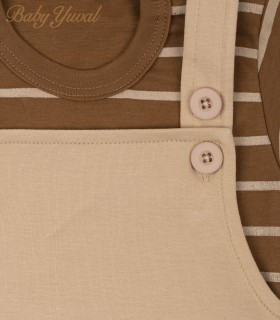 Set Overall y Polo de Algodón | Little Lion