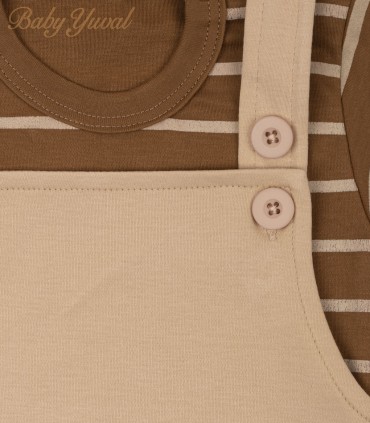 Set Overall y Polo de Algodón | Little Lion