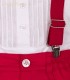 Conjunto Tirantes Corto | Elegante Rojo