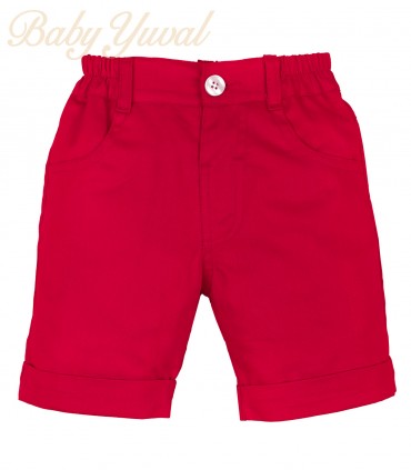 Conjunto Tirantes Corto | Elegante Rojo