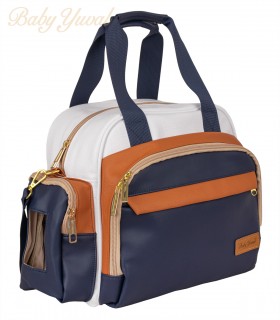 Bolso Pañalero | Shani Blue Brown