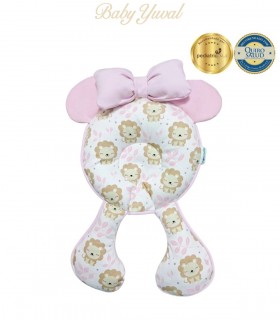 Soporte de Cabeza 2 en 1 | Rosado BB León