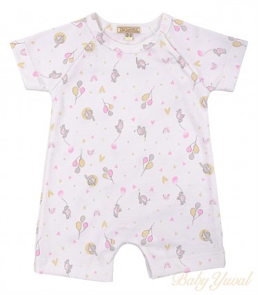 Romper de Algodón | Elefantitas Rose