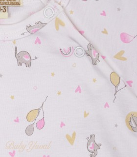 Romper de Algodón | Elefantitas Rose