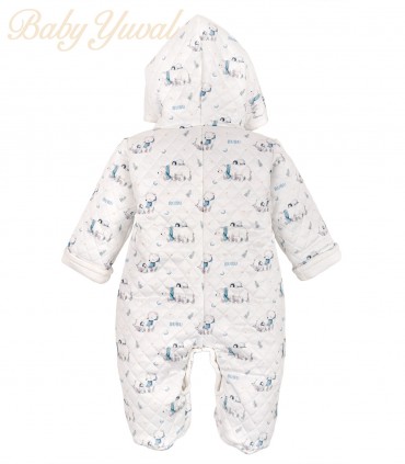 Enterizo Acolchado | Bear Blue