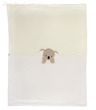 Manta Reversible de 100% Algodón y Plush | Koala