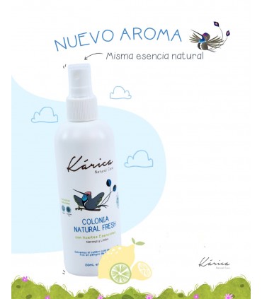 Karica Colonia Natural Fresh Frasco x 150 ML