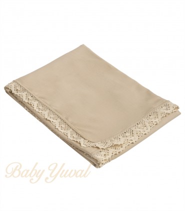 Manta Muselina con forro Algodón Pima | Premium Beige