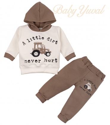 Conjunto de Franela Algodón | Little Tractor