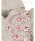 Conjunto de Franela Algodón | Florcitas