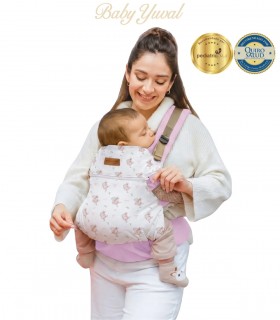 Mochila Ergonómica Evolutiva 4 en 1 | Rosado Conejitas Bailarinas