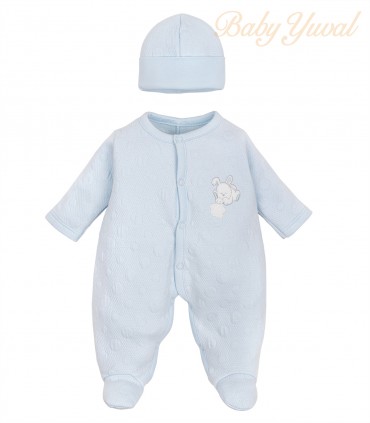 Enterizo Jacquard Algodón | Bunny Sky