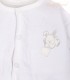 Enterizo Jacquard Algodón | Bunny White