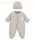 Enterizo Jacquard Algodón | Bunny Grey
