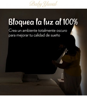 Cortina Blackout Portátil Plain Black Large