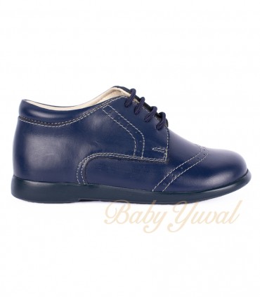 Calzado de 100% Cuero Santiago Blue | Línea Moda