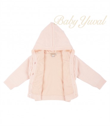 Conjunto de Hilo Forrado Con Algodón | Bends Hood Melón