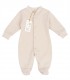 Enterizo Jacquard Algodón | Beige