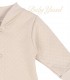 Enterizo Jacquard Algodón | Beige