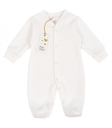 Enterizo Jacquard Algodón | Crema