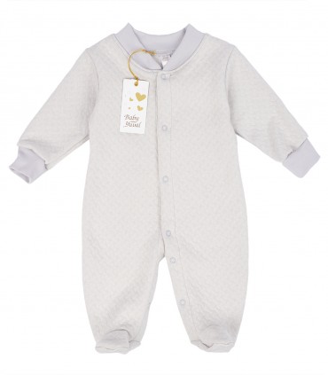 Enterizo Jacquard Algodón | Plomo