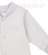 Enterizo Jacquard Algodón | Plomo
