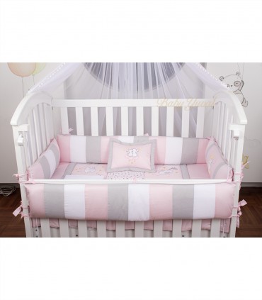 Set de Cuna Conejita Durmiente | Premium Pique