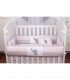 Set de Cuna Elefante Rosado | Premium Pique