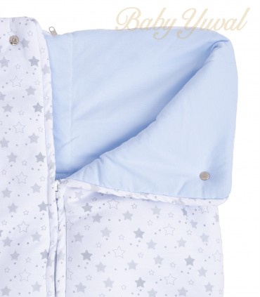 Sleeping Porta Bebé 2 en 1 | Estrellas Celeste