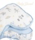 Doble Almohada de Lactancia | Celeste Espacial