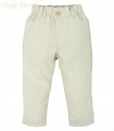 Pantalón Drill Acanalado | Beige