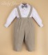 Conjunto Tirantes Largo | Jhon Beige