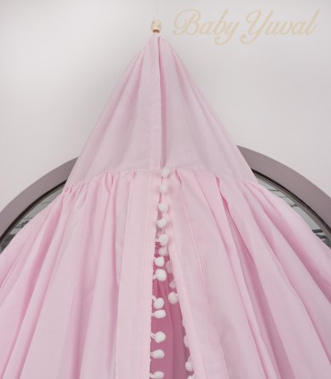 Dosel para Cuna | Tela Rosado