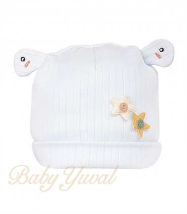 Gorro doble Algodón | Celeste