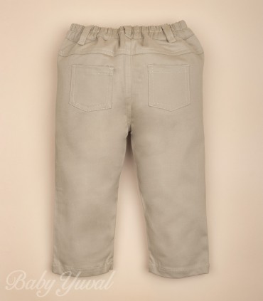 Pantalón Drill | Beige