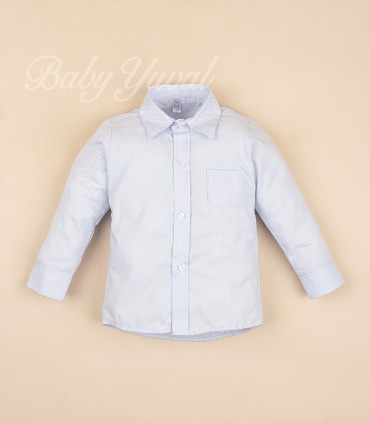 Camisa Manga Larga | Celeste