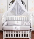Set de Cuna Safari Gris | Premium Pique