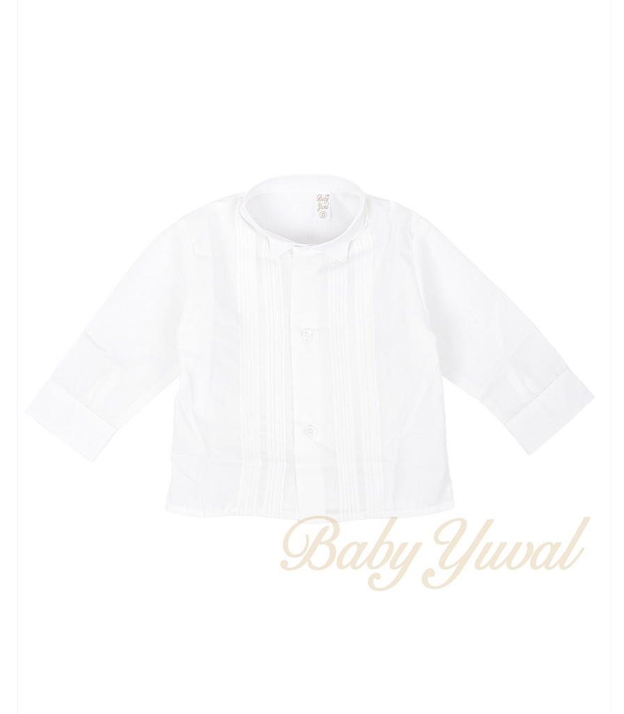 [CA097941] Camisa Manga Larga | Cuello Alado (T0)