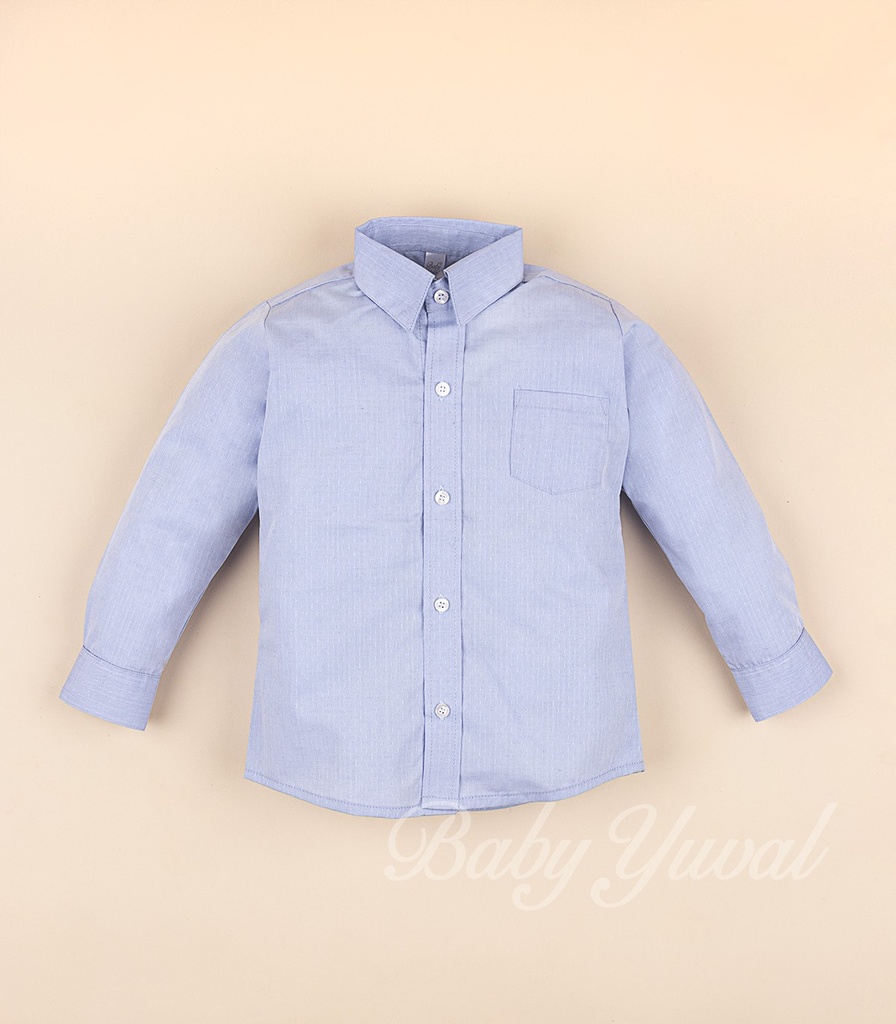 [CA099547] Camisa Manga Larga | Azul Italiano (T4)