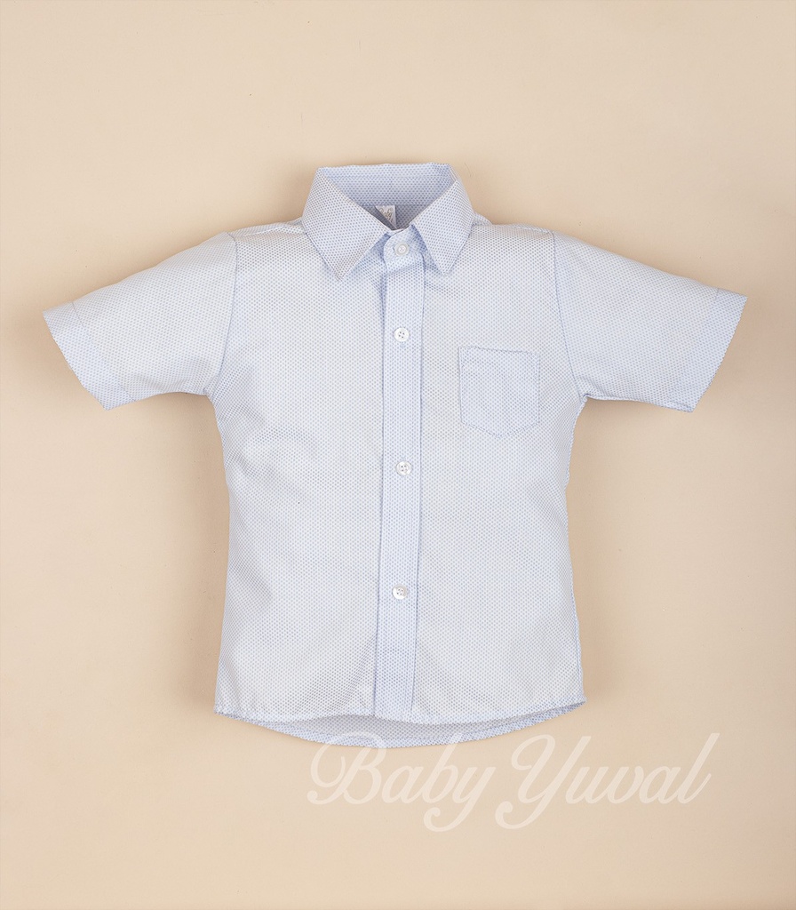 [CA099601] Camisa Manga Corta | Celeste (T2)