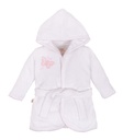 Salida de Baño 100% Algodón Premium | Mariposas Pink