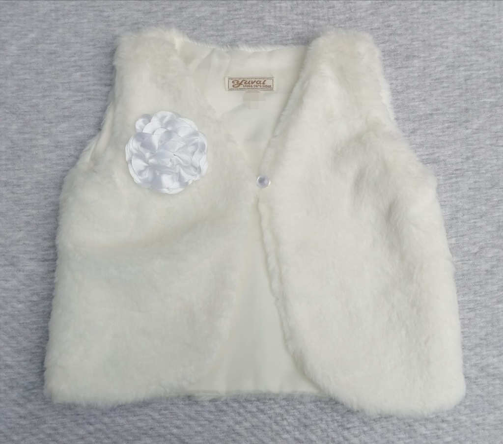 Chaleco de Peluche con Forro