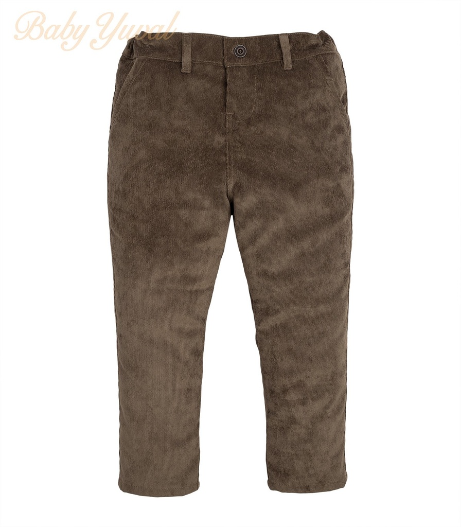 [PA0101361] Pantalón Corduroy | Marrón Taupe (3 a 4 años)