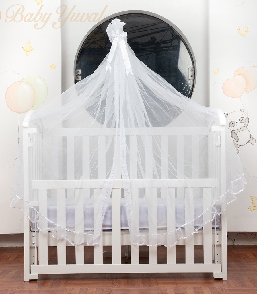 [TU0101369] Tul de Cama Cuna | Blanco