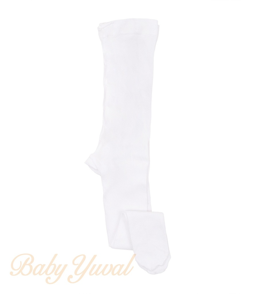 [PA0203070] Panty Delgada Nylon | Liso Blanco (0 a 3 meses)