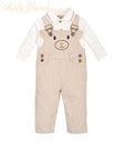 Set Overall y Polo Camisero de Algodón | Colección Teddy
