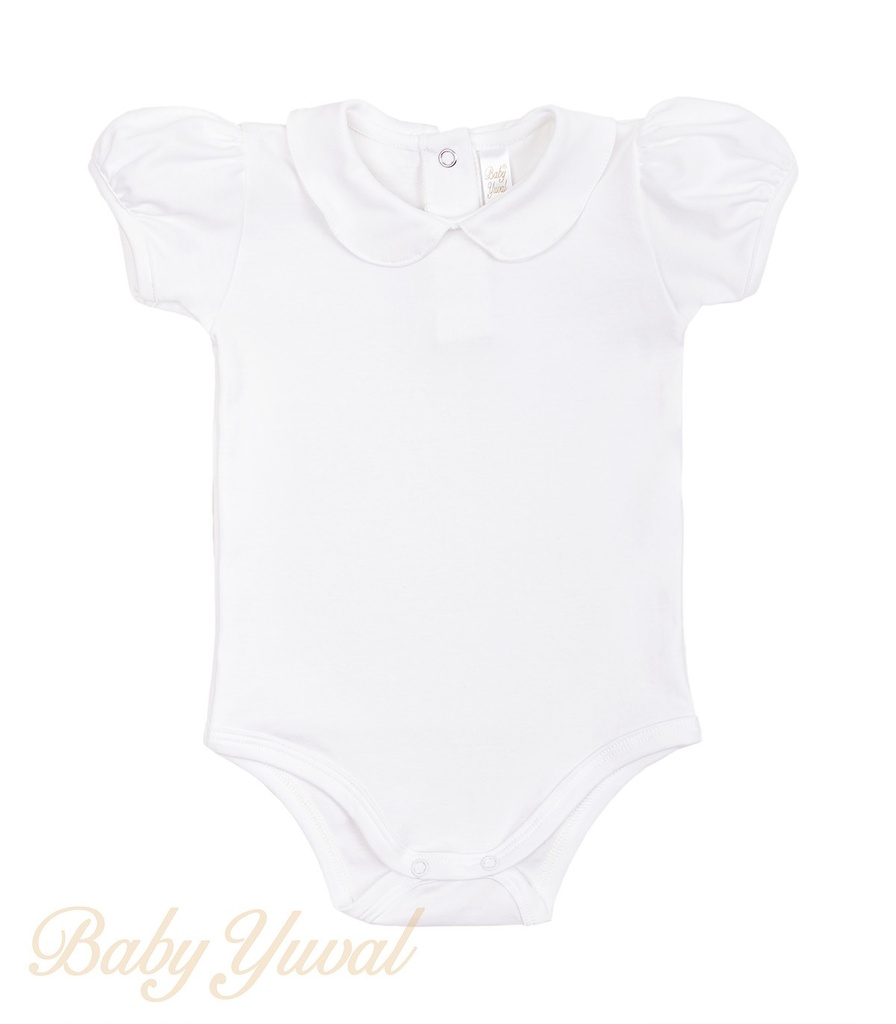 [BO0101765] Bodie manga corta Cuello Bebé | Emma (6 a 12 meses)