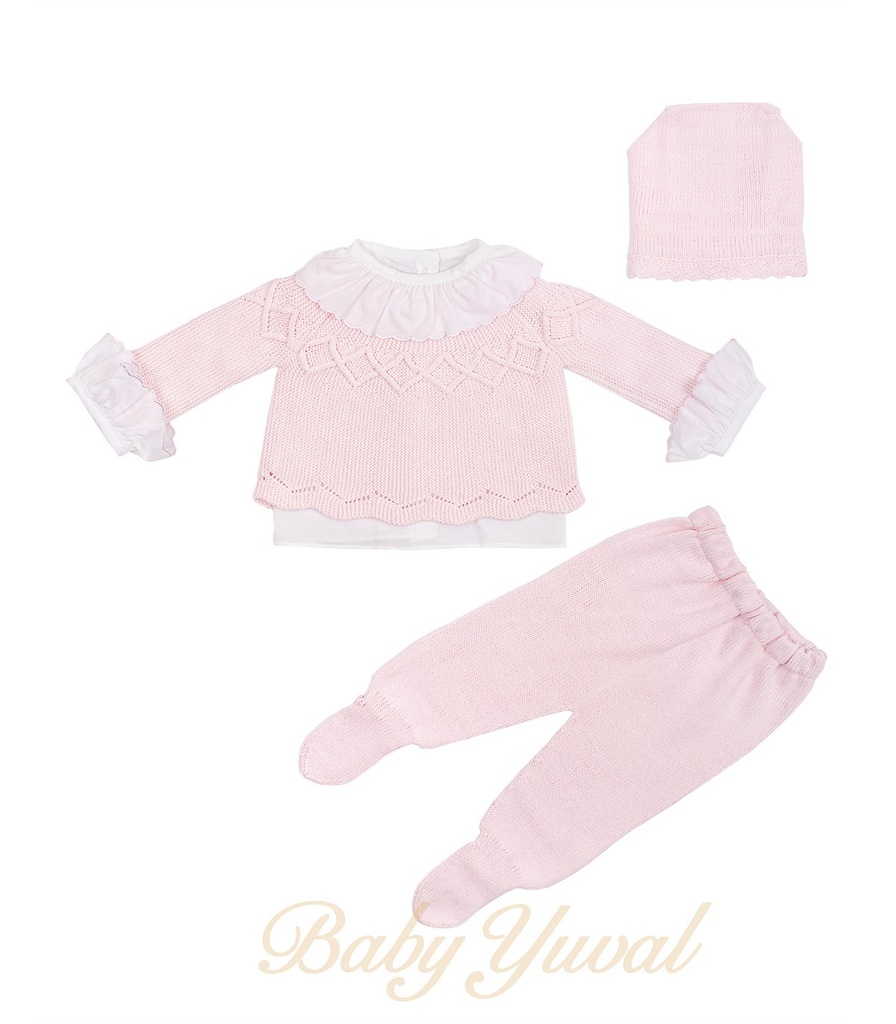 [CO0101916] Conjunto de Hilo | Raysa (0 a 3 meses)