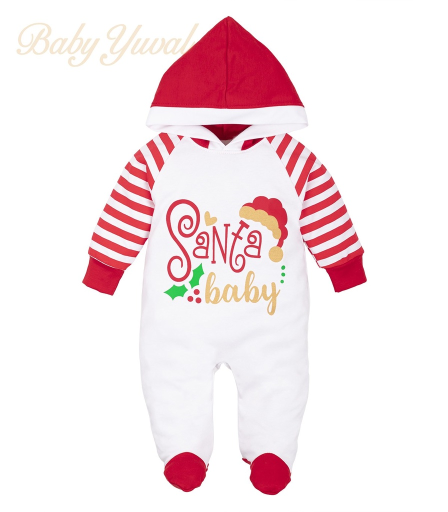 [EN0101961] Enterizo Navideño | Santa Baby (Recien Nacido (RN))
