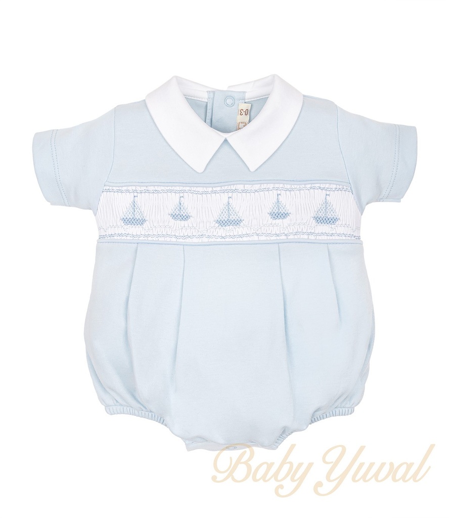 [RO0102105] Romper Bombacho | Barquitos Sky (0 a 3 meses)